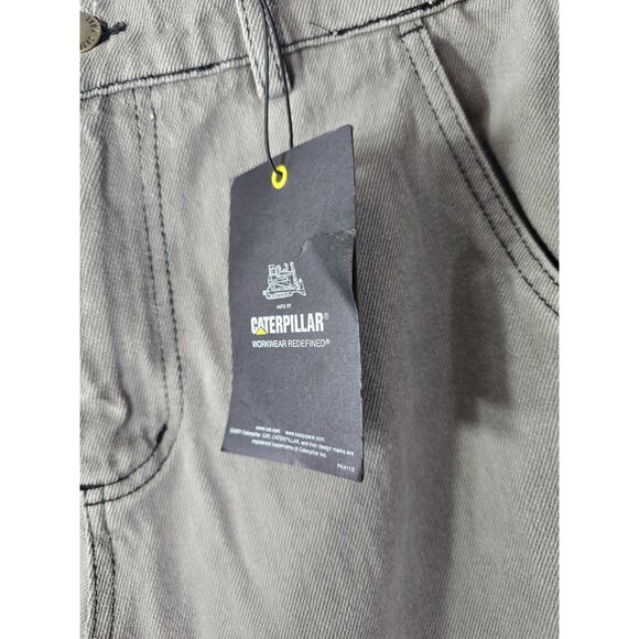 CAT Premium Scribbler-Detailed Carpenter Jeans Size 38- NWT- RETAILS $348 - Picture 2 of 9